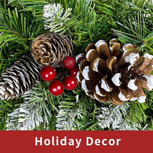 LED Lit Christmas Décor Set