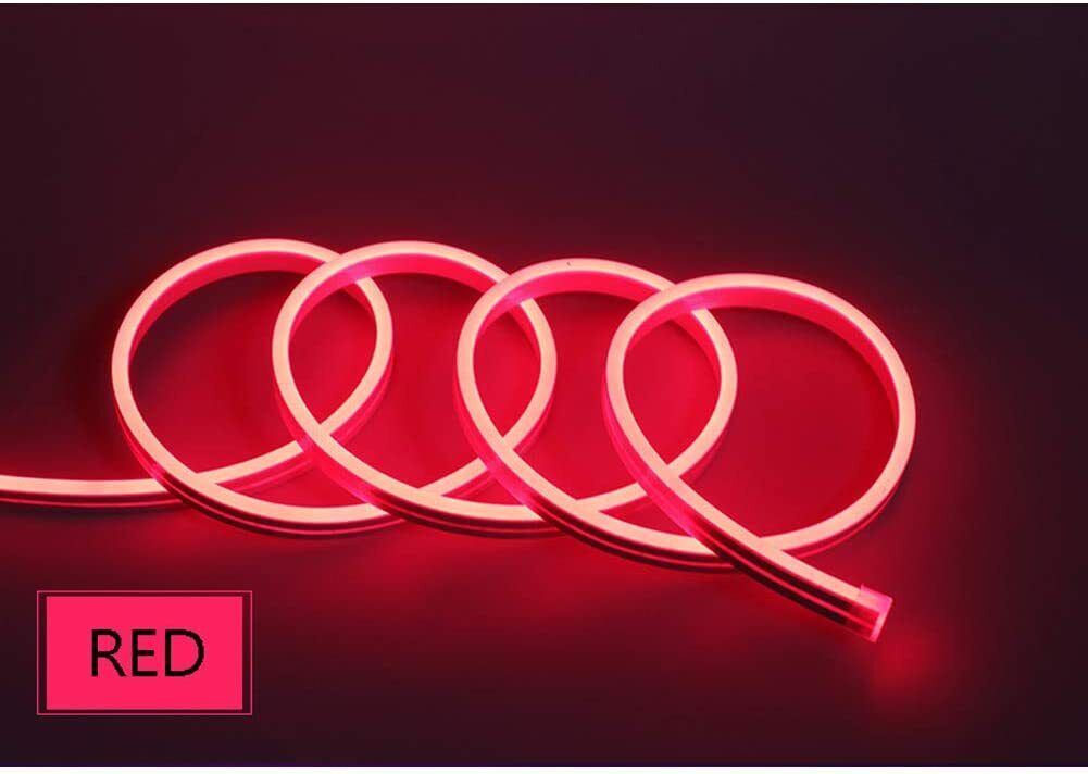 12V Flexible Neon LED Strips - Waterproof USA