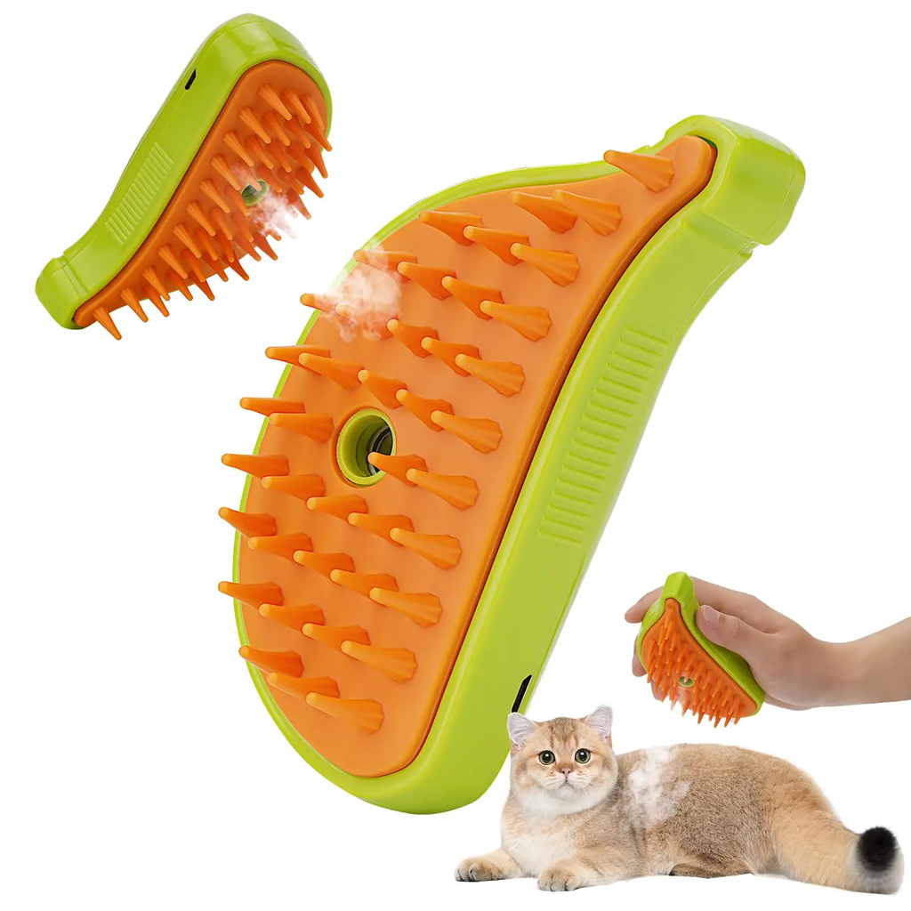 Pet Steam Grooming Brush