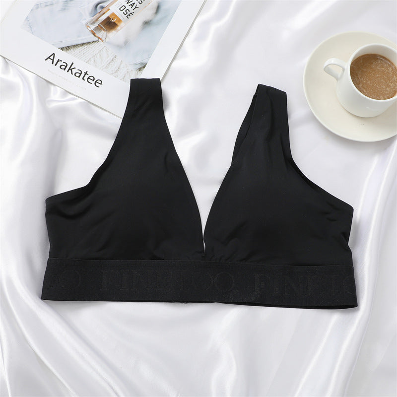 Seamless Deep-V Back Bra