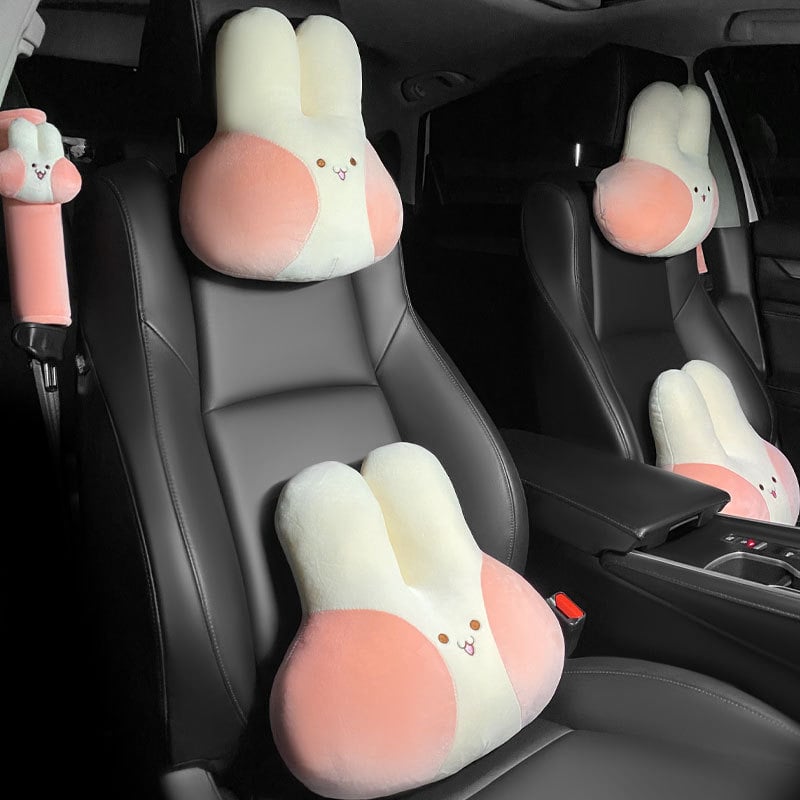 Playful Rabbit Car Comfort Set