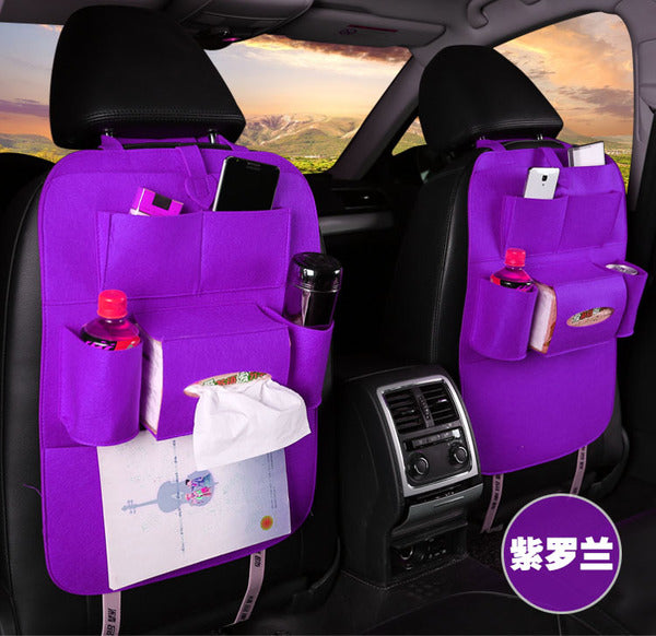Auto Seat Organizer with Pockets