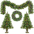 LED Lit Christmas Décor Set