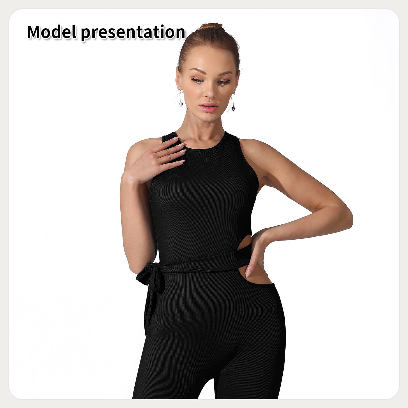 Women's Sleeveless Everyday Jumpsuit