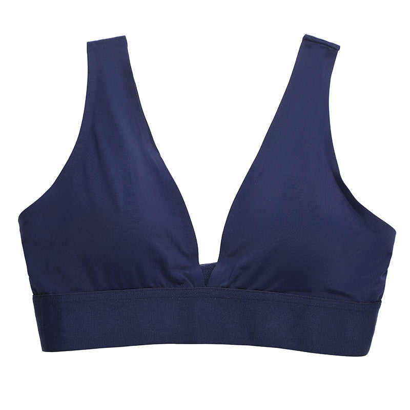 Seamless Deep-V Back Bra