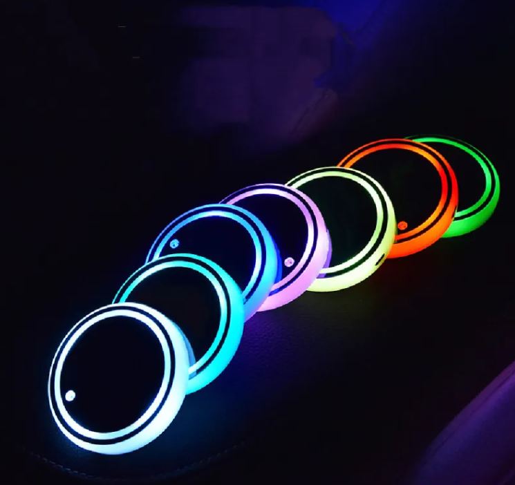 Car LED Glow Cup Holder