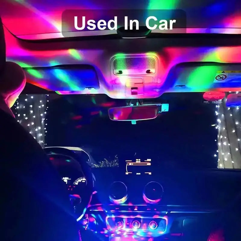 Compact Starlight & Disco Ball Projector