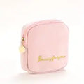 Embroidered Travel Makeup Pouch