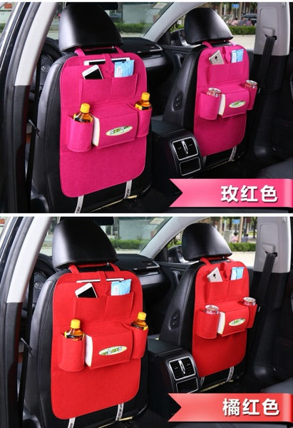Auto Seat Organizer with Pockets