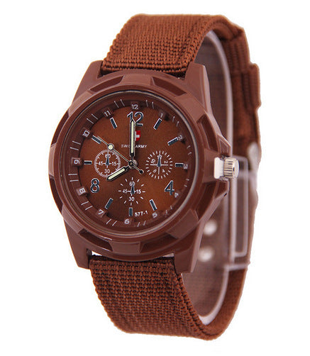 Nylon Tactical Sports Watch