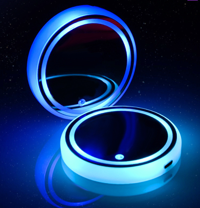 Colorful LED Cup Holder Mat