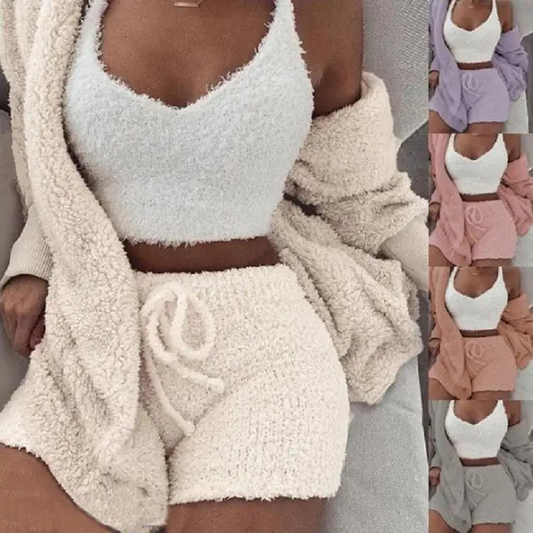 Women’s 3-piece lounge and pajama set — view 5