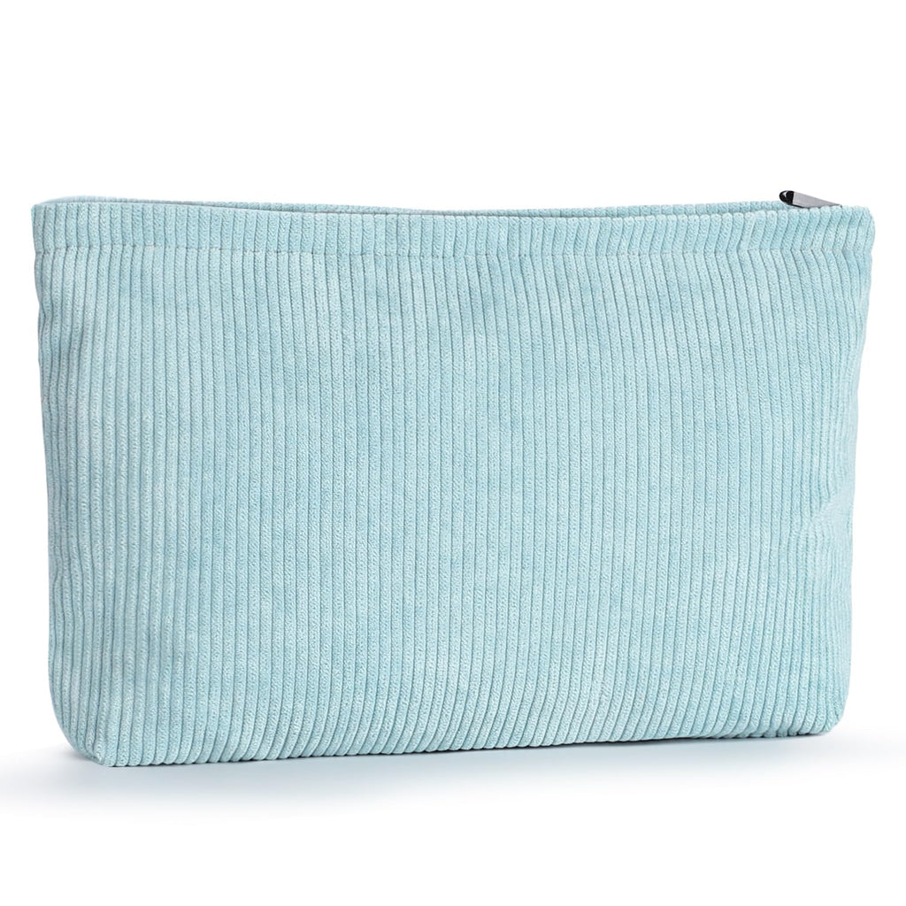 Women's Corduroy Travel Makeup Bag