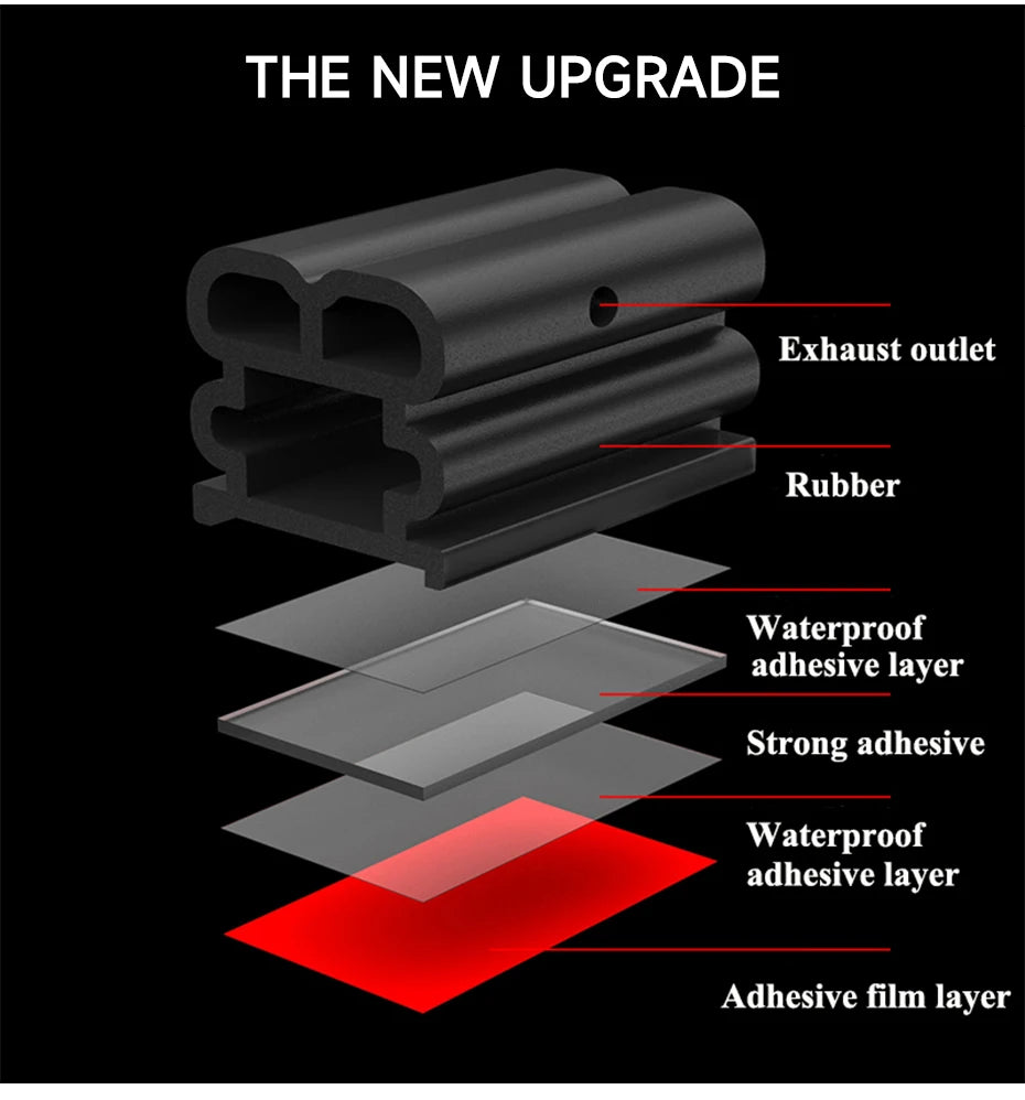 Automotive Door Seal Strip for Noise Reduction