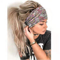 Summer Women's Yoga Headscarf Wide Hair Band