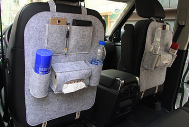 Auto Seat Organizer with Pockets