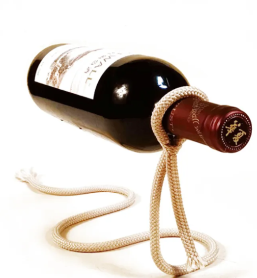Snake-Shaped Wine Bottle Holder