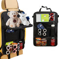 Backseat Car Organizer with Foldable Tray & 7 Storage Pockets