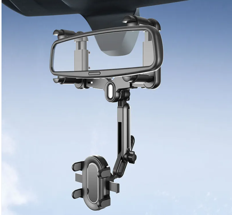 Extendable Car Mirror Phone Mount