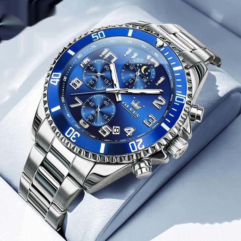 Versatile Men's Metal Watch