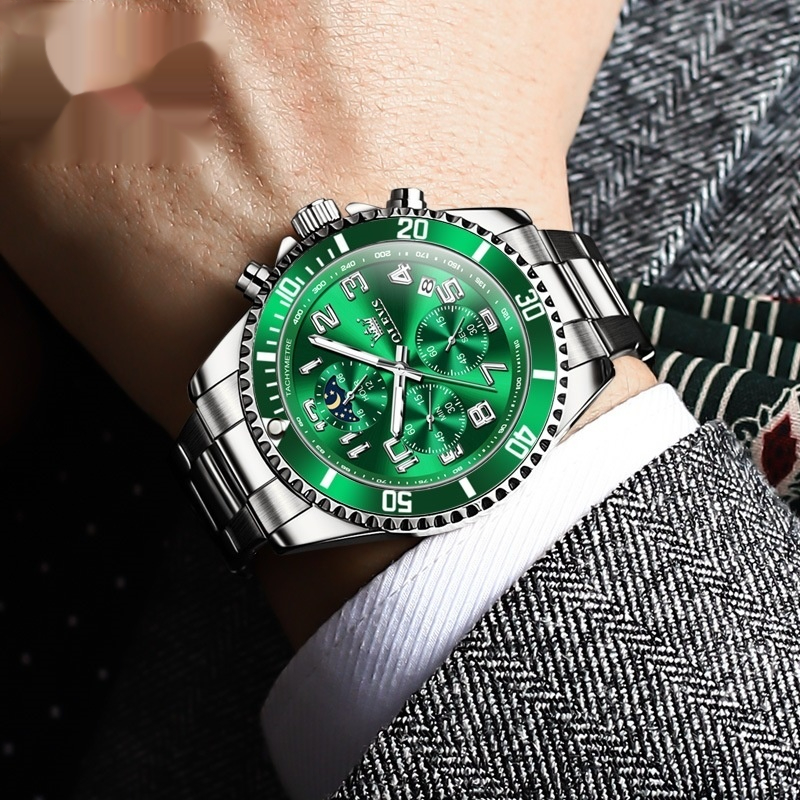 Versatile Men's Metal Watch