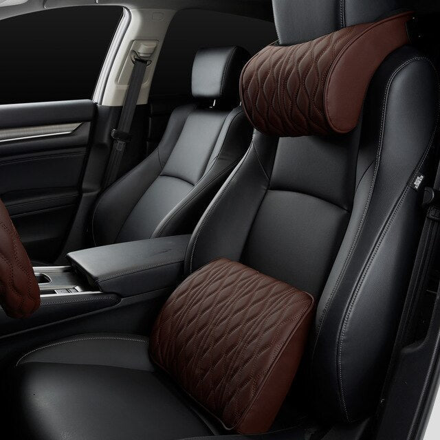 Car Neck & Lumbar Support Set