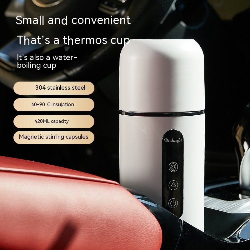 Auto Blend & Heat Travel Cup