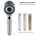 3-mode high-pressure handheld shower head — view 1