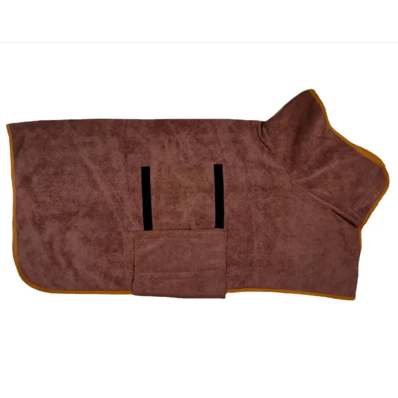 Quick-Dry Microfiber Pet Bathrobe