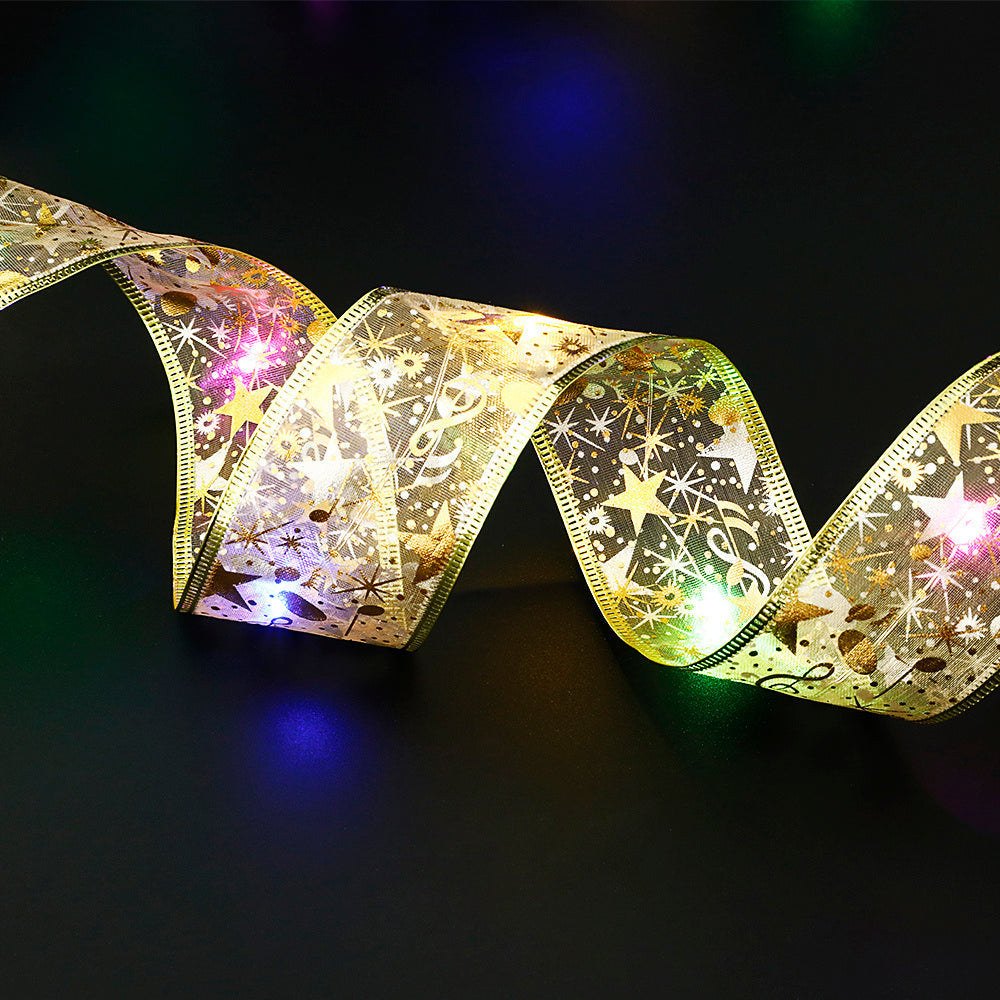 Twinkle Bow LED Ribbon Lights