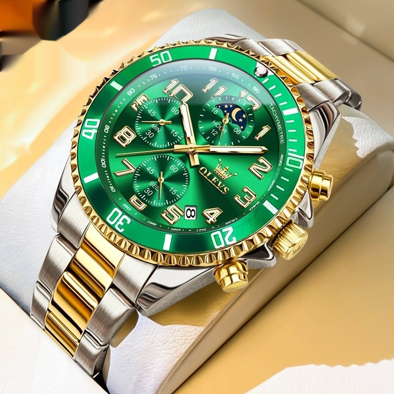 Versatile Men's Metal Watch