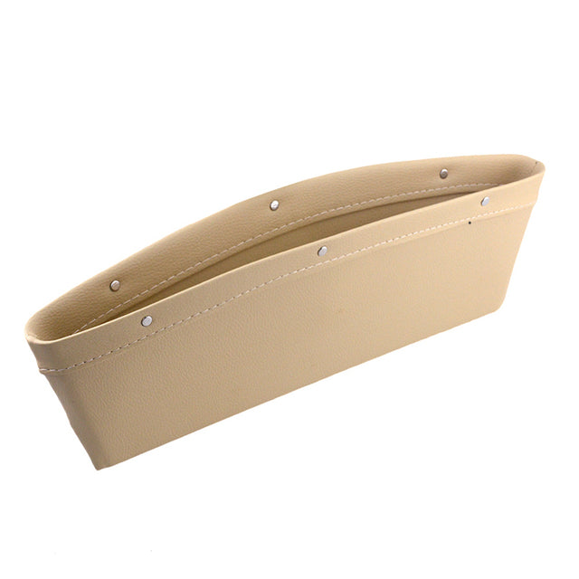 PU Leather Car Seat-Gap Organizer