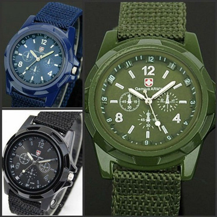 Nylon Tactical Sports Watch