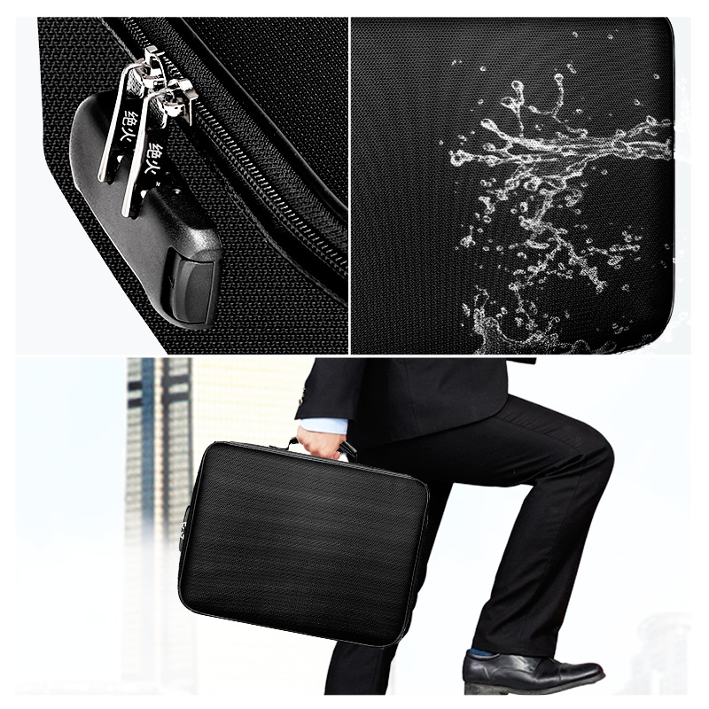 Fireproof Document Organizer Bag