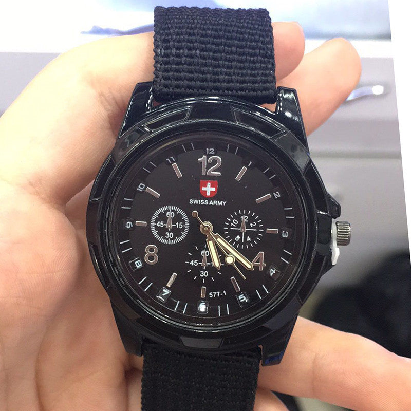 Nylon Tactical Sports Watch