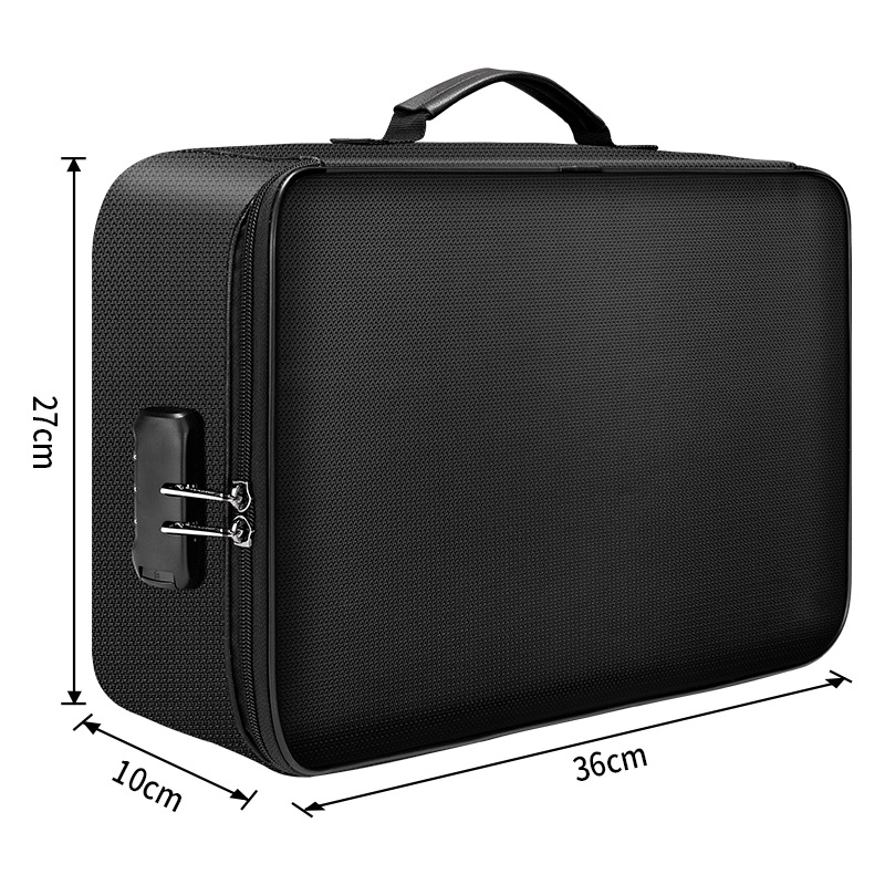 Fireproof Document Organizer Bag